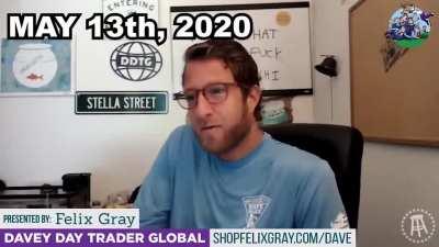 This is Dave of DDTG, this is ALL of us. I flaired this post as a loss because he played BABA earnings this morning live on Twitter with $10m stock... Not sure if he’s holding or sold. F