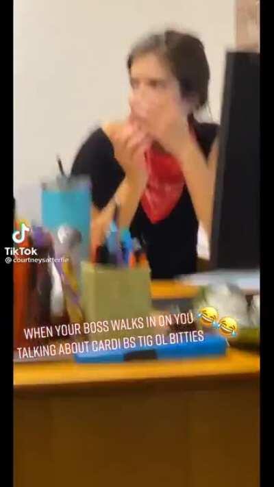 Cardi B is getting people in trouble at work