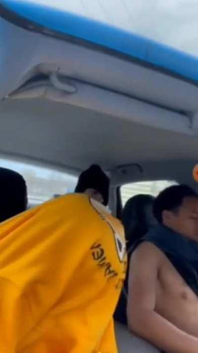 before and after a gang fight lol