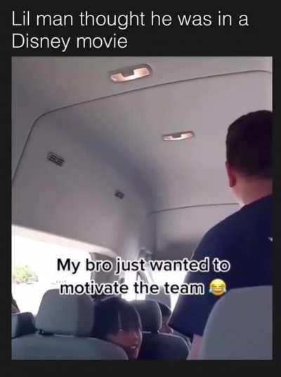 Bro thinks he the main character