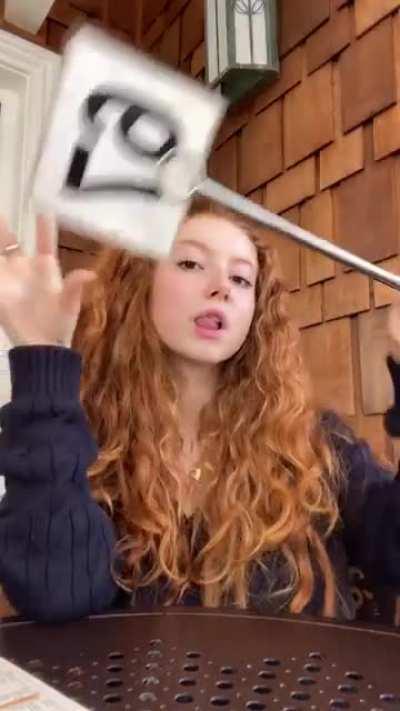 New IG reel from Francesca