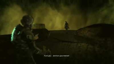 When someone give you a permanent marker pen but it didn't work