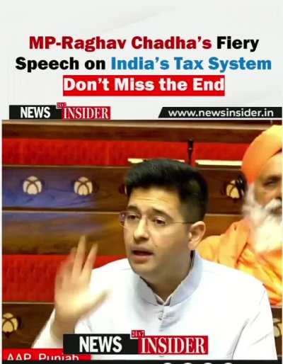 Raghav chadda speech on 