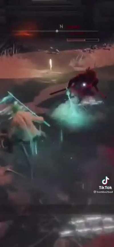 Zoro got lost again, this time to Elden Ring 😂 credit:@bamba2bad