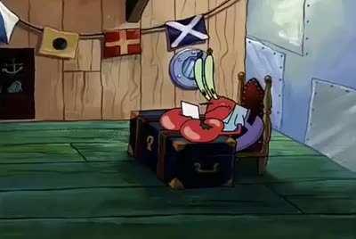 Heres a free imitation krabs episode