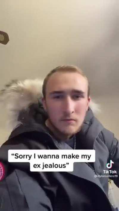 Quick! He’s coming! Act like a GTA Sam Andreas character that’s walked into a wall, that’ll make him jealous!