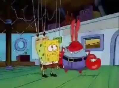 Wha sponbob world ended😔✌️