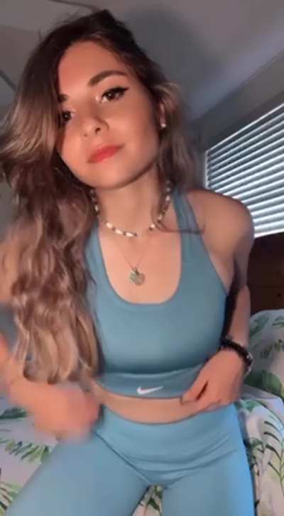 when the awkward girl comes over