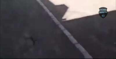 She needs few more driving lessons