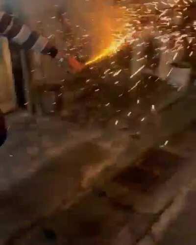 The second time though