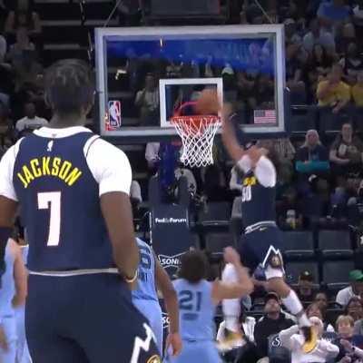 [Highlight] Full view of the Jokic to Gordon alleyoop pass