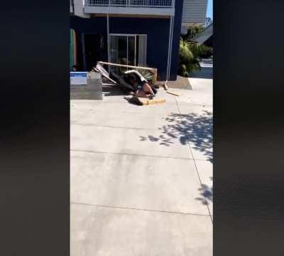 Didn't even aim for the center