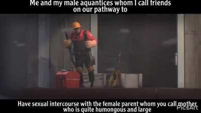 English lad, English.