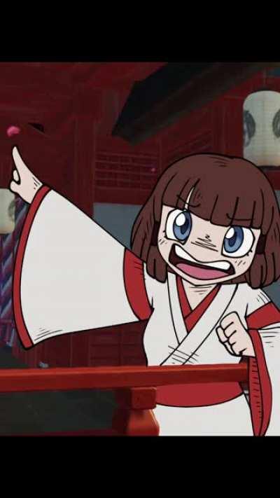 Kano Nana finds a weird cat