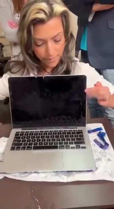 In her head it was a brilliant idea.