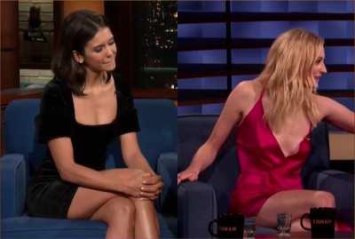 Nina Dobrev vs Sophie Turner