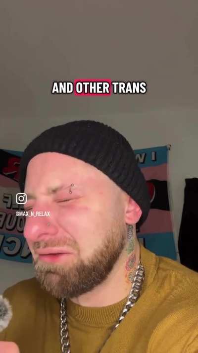 Trans Man: “Dealing with trans kids is heartbreaking” 💔