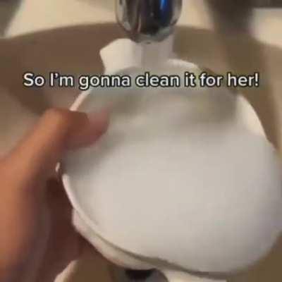 I don’t think it’s dirty…