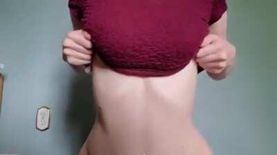 Perfect & natural big tits [OC]