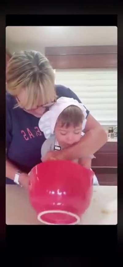 WCGW cooking with a toddler