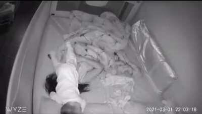 What it’s like sleeping with a baby