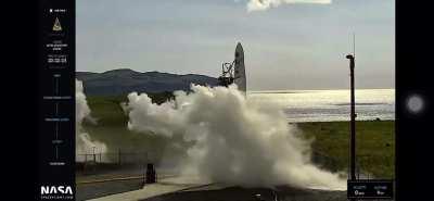 Astra LV0006 has an unexpected static fire.