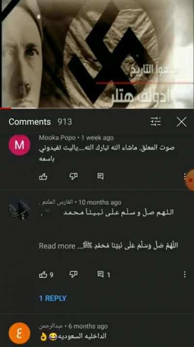 Least hitler loving arabs