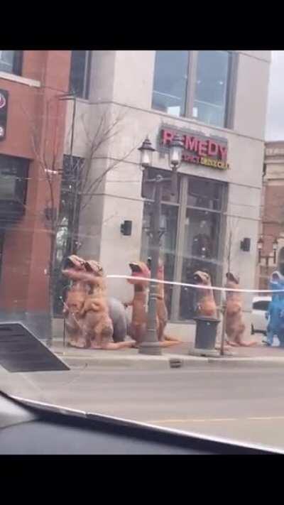 What was going on on whyte today?? 😂