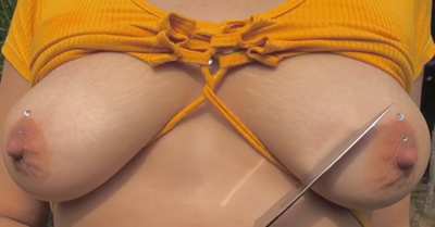 I’ll prep on my tits and then cut off your dick :)