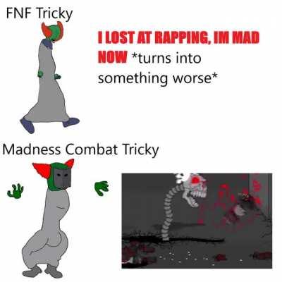 FNF Tricky VS Madness Combat Tricky