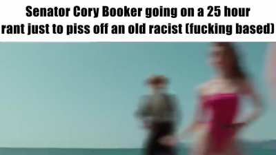 Longest ever Filibuster, and he was just RANTING