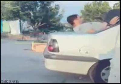 WCGO head standing on the back of your car