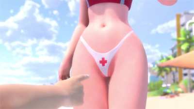Life guard Mercy fucking on beach (Rwt4184)