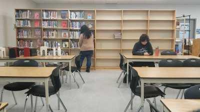 Time-lapse book shelving