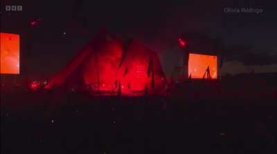 Olivia Rodrigo and The Cure's Robert Smith play 