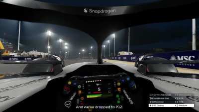 Bahrain fast lap Q1 (Keyboard gameplay With no racing line, manuel ers-drs, manuel gear)