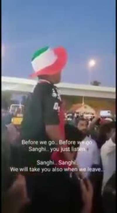 I really think, civil war will erupt between saanghis and musanghis in the future 😪