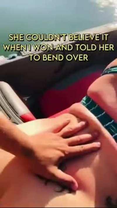 Mom Lost Bet while Fishing