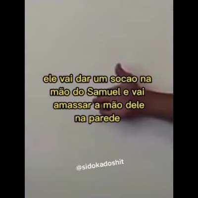 Amassa a mao do samuel 😎