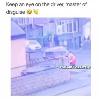 Keep an eye on the driver