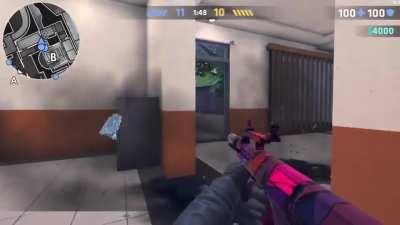 when the game actually registers ur shots