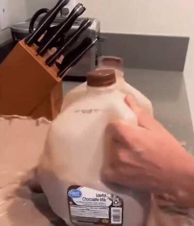 How to open your M I L K