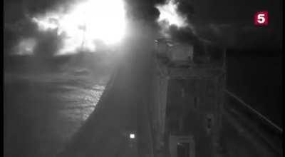 Destruction of the bridge to Nova Kakhovka