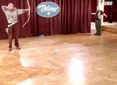 I think he should've used an apple