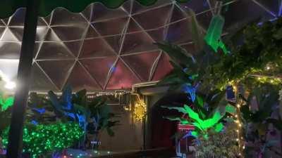 Fireworks from living with the land.