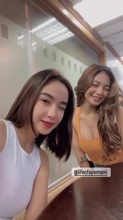 Francine Esclanda & Siobe Lim