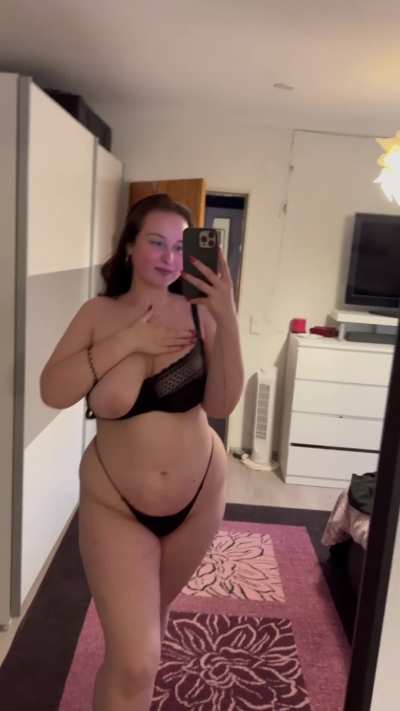 something long and hard between them would feel and look good