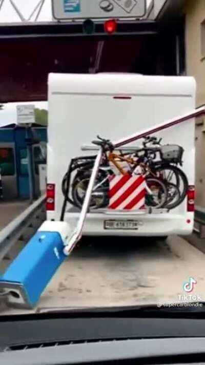 Congrats, you just won free pass through the toll