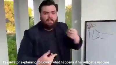 Get a vaccine,get a free vasectomy included !