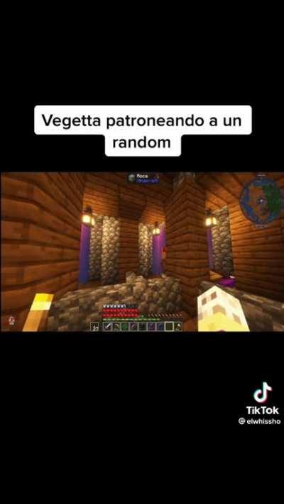 Vergonya insultando a un random